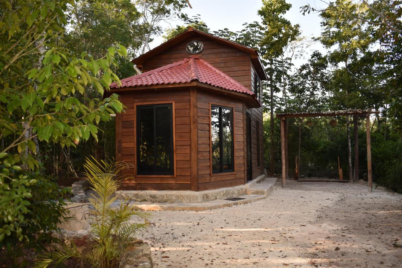 Eco Aldea Kinich Ahau Villa ซปูฆิล ภายนอก รูปภาพ